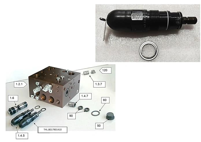 Клапан безопасности THL.8017901410 DBDS10K1X/330E