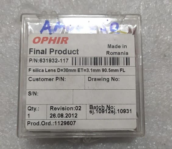 Линза фокуса верхняя 631932-117 для AML-500F