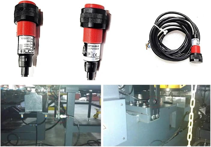 Датчик фотоэлектрической защиты рабочей зоны (излучатель и приемник)