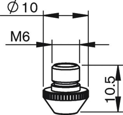 Сопло одинарное Ø1.5 (280553-P0494-855-00015, PT344-0553X)