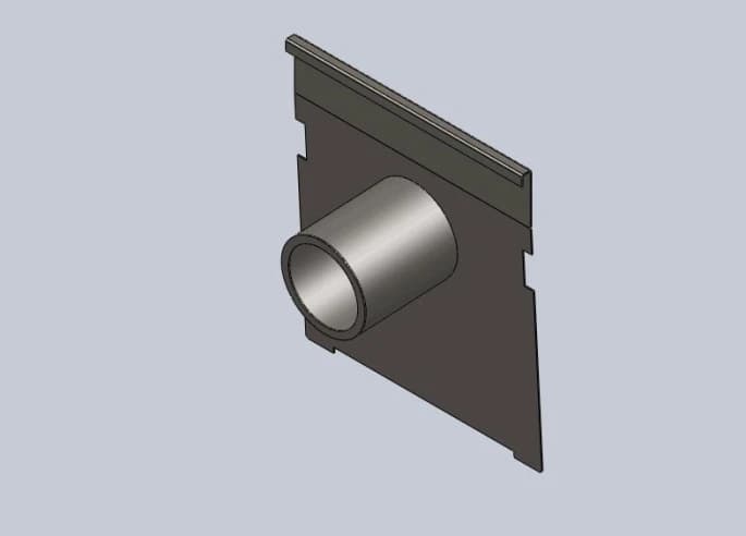 Задний кожух шпинделя ST-10