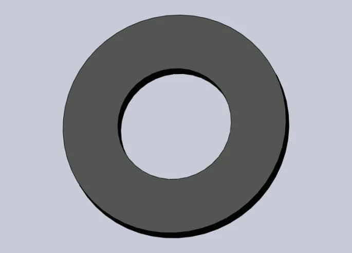 Шайба, диаметр 3/8 дюйма