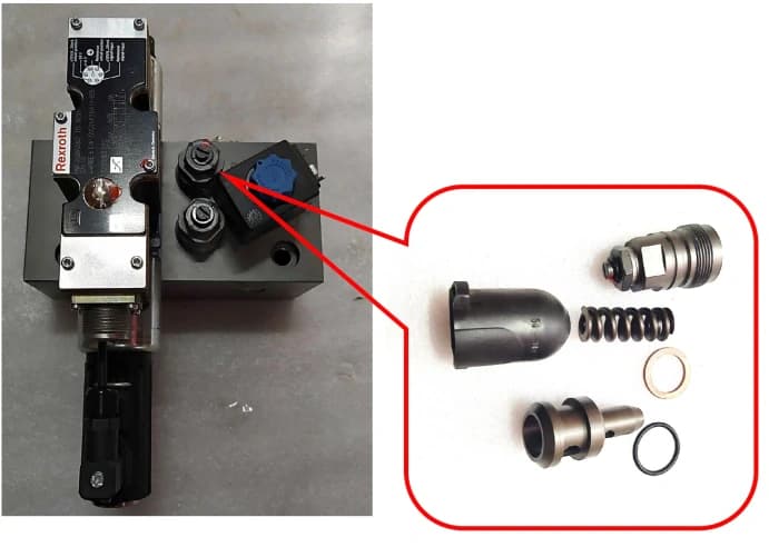 Предохранительный клапан S7 для станков AMB 150 t