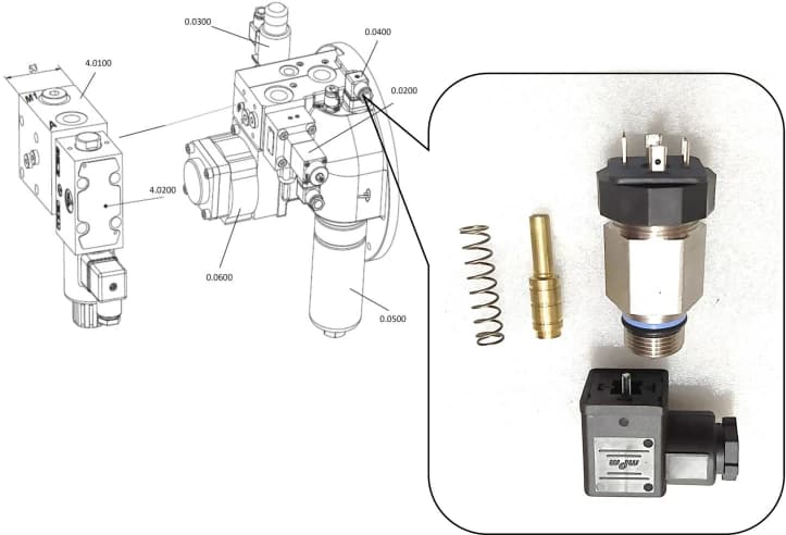 KC3694  Переключатель KSS-BV 13250
