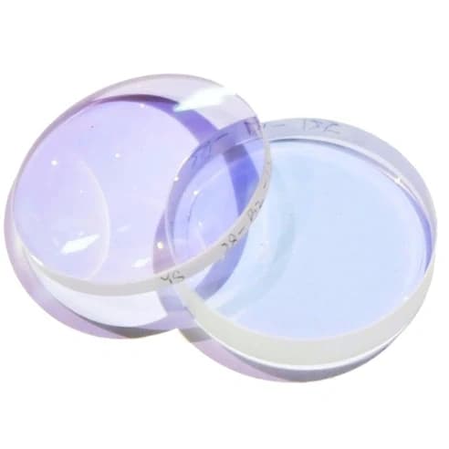 Линза плоско-выпуклая, D=25 мм, FL=200 мм, ET=2 мм для Fiber лазера