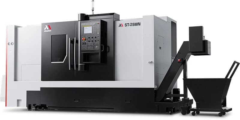 Токарный обрабатывающий центр с ЧПУ по металлу ST-25MN 