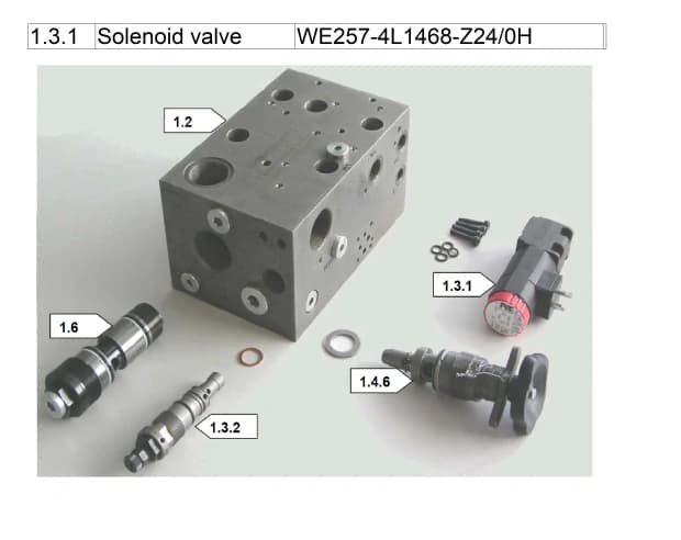 Электромагнитный клапан THL1463500610 WE257-4L1454-Z024-OH