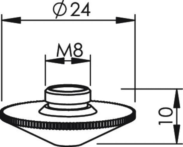 Сопло одинарное Ø1.7 HD SPECIAL CP (352284, TR301-7501CPX)