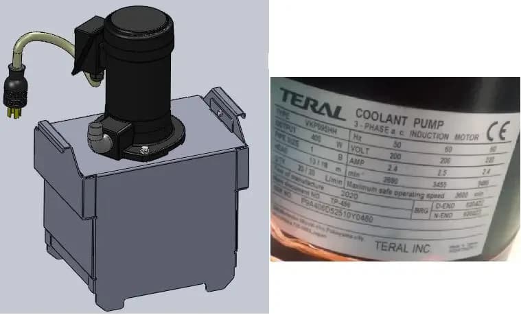 Насос подачи СОЖ 1/2 HP