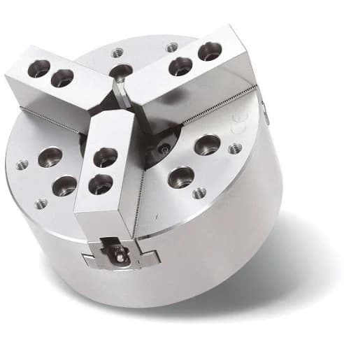 Гидравлический силовой 3-х кулачковый патрон, Ø210 мм, посадка A2-6