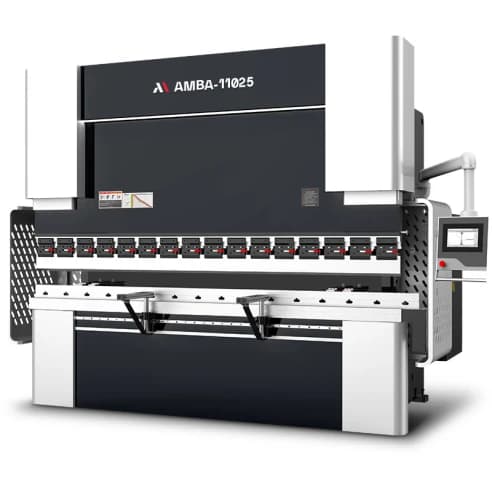 Серво-гидравлический листогибочный пресс с ЧПУ AMBA-11025, 2500 мм, 110 тонн