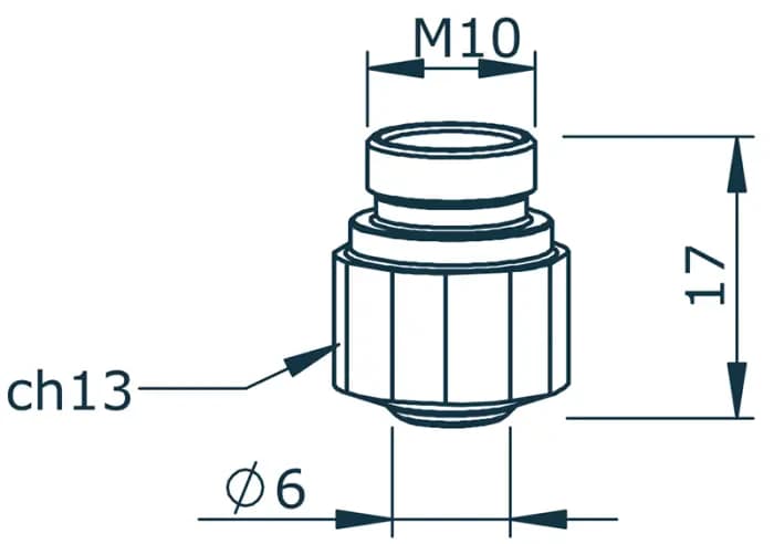 Сопло одинарное Ø3.0 HD CP (3-06112 HK30, BY310-6112CP)