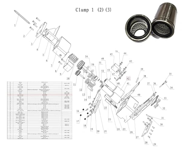 Линейный подшипник ST355270UUB
