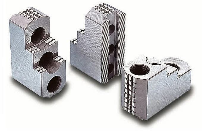 Закаленные ступенчатые кулачки (3 шт.) для для гидравлического патрона, 143x62х86 мм, паз 22 мм, МЦ 43 мм, М20