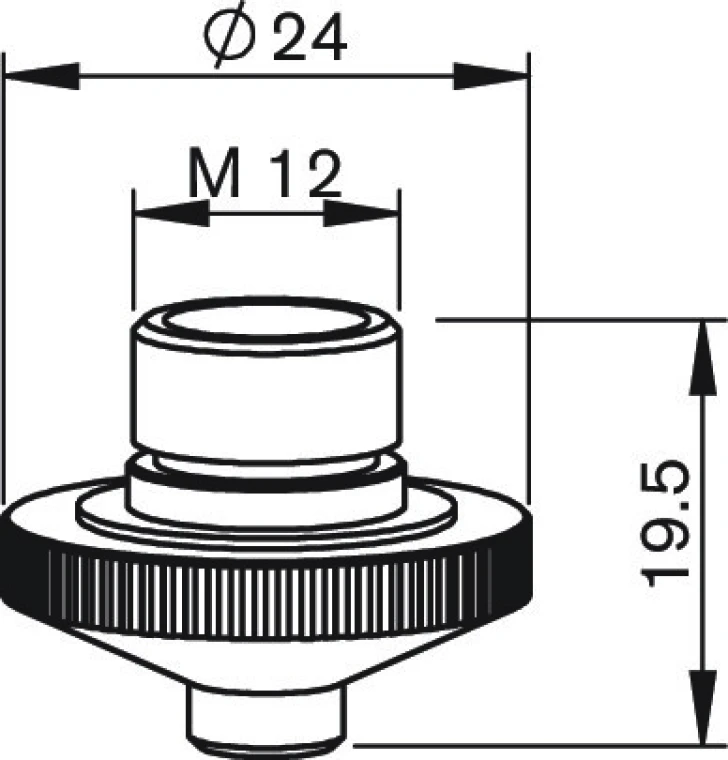 Сопло одинарное Ø1.0 (PR351-1E110)