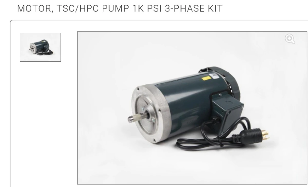 Мотор системы подачи СОЖ через шпиндель TSC 1K