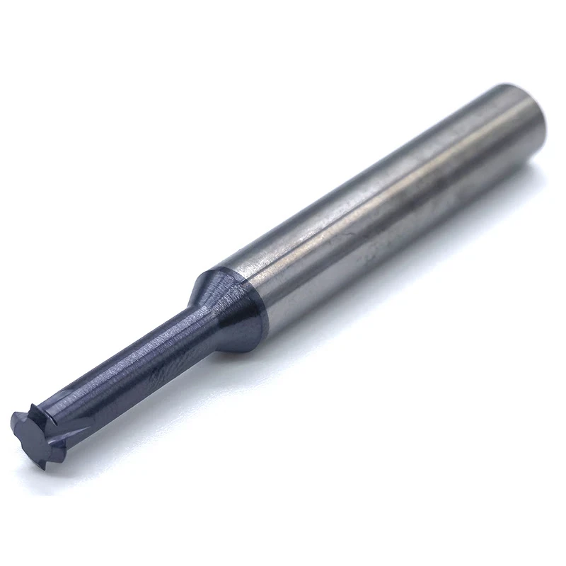 Резьбофреза твердосплавная M12×1.75 AdvaCut, для глубоких отверстий, одновитковая, неполный профиль 60°, покрытие TiCN