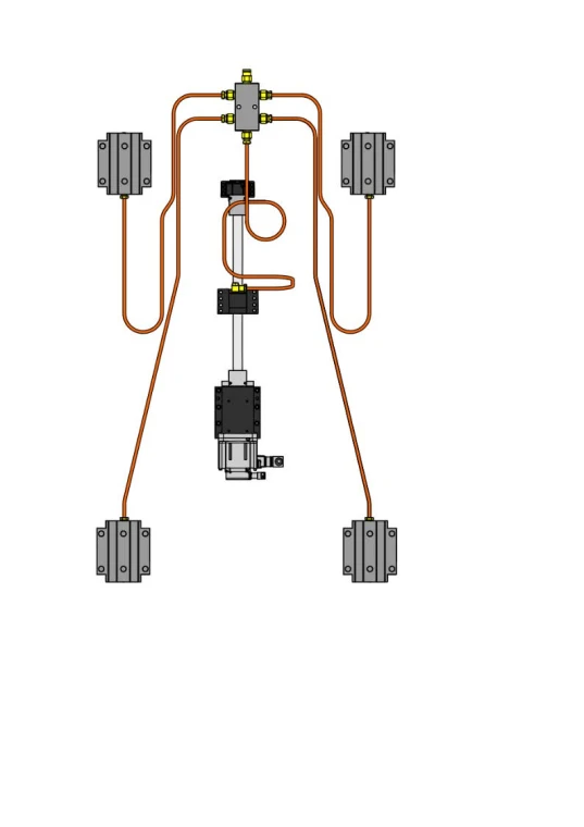 Система смазки оси X, VF-7/9