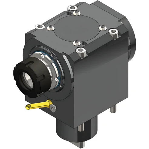 Приводной угловой блок AdvaCUT BMT54, ER-25, T=1:1, RPM=6000, H=75 (MIYANO), внеш. СОЖ