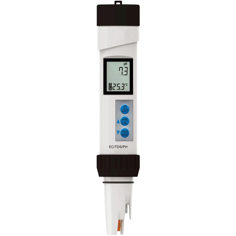 Тестер pH, электропроводности, жесткости, температуры СОЖ и воды