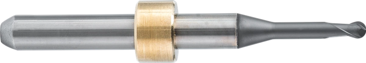 Фреза концевая твердосплавная BTZ01-BNFN2-020-020-100-6IM, сферическая, обниженная шейка, ØD 2 мм