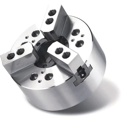 Гидравлический высокоскоростной 3-х кулачковый патрон, Ø215 мм, сквозное отверстие 66 мм, посадка A2-6