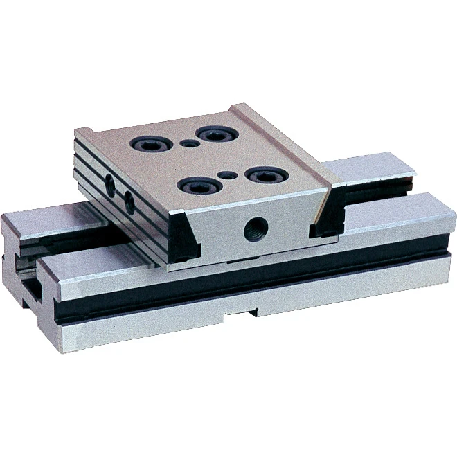 Модульные составные тиски ZQ84-III AdvaCut, неподвижная двухсторонняя секция 100 x 140 мм