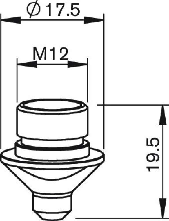 Сопло одинарное Ø1.5 (750.42.550, PR398-550)