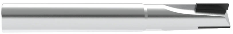 Фреза концевая PCD BAL11-CRFN3-100-035-020, с радиусом при вершине, обниженная шейка, ØD 10 мм