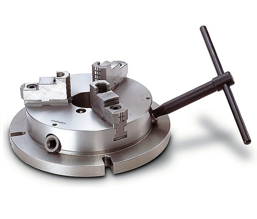 Ручной 3-х кулачковый патрон с базовой плитой, ⌀ 170 мм, мастер кулачки