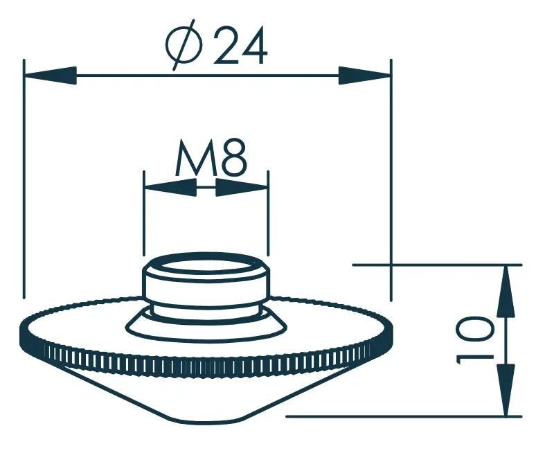Сопло одинарное Ø1.4 (TR301-0014)