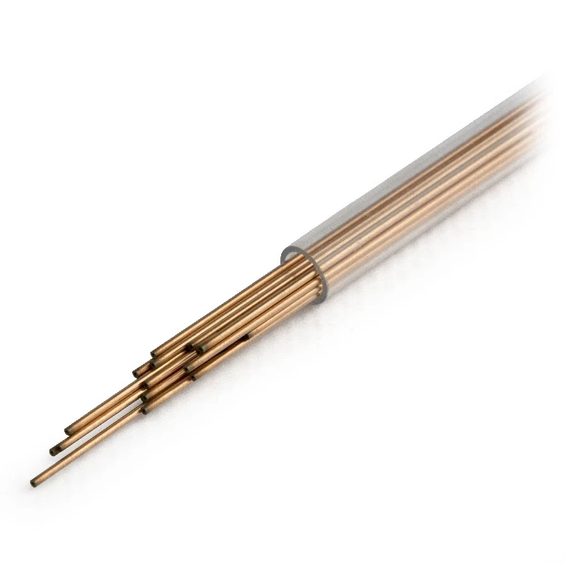 Медный одноканальный электрод 2.5x400 мм