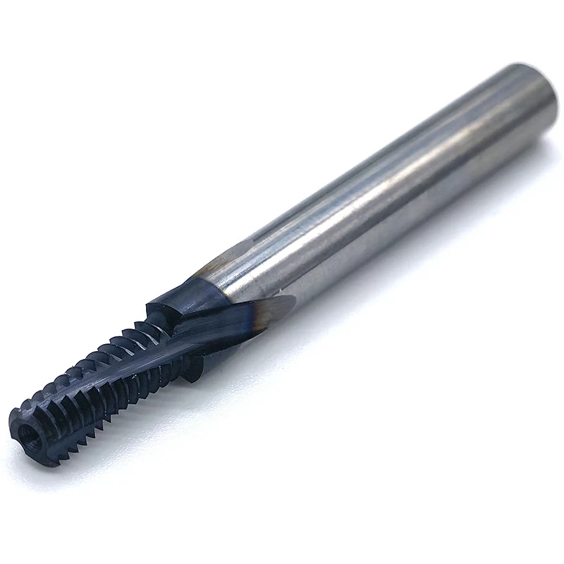 Резьбофреза твердосплавная дюймовая 16-UN AdvaCut, с каналом СОЖ, покрытие TiCN