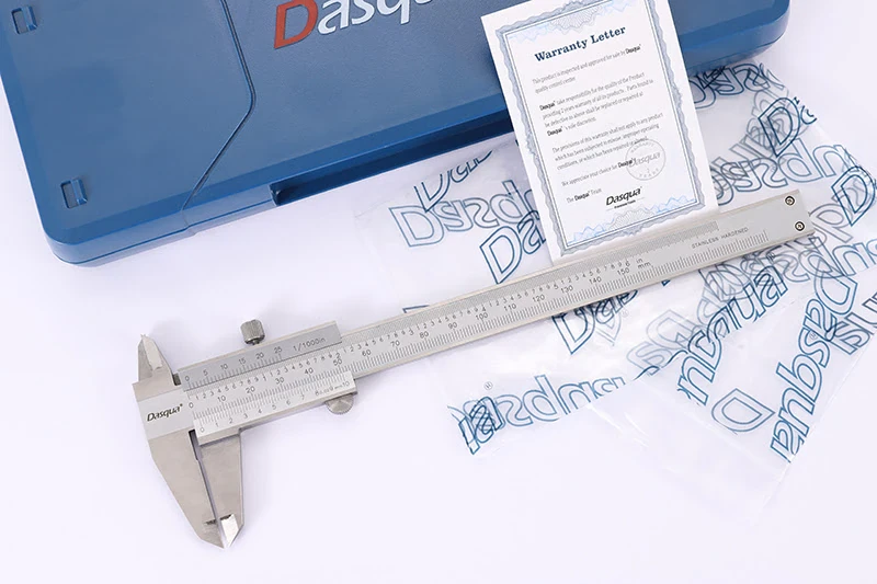 Штангенциркуль нониусный с цельной рамкой; 0-300мм/0-12"; 0,02мм/0,001"