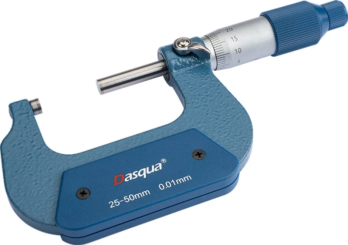 Микрометр гладкий с микровинтом из нержавеющей стали и теплоизоляционной накладкой; 125-150mm; 0,01mm