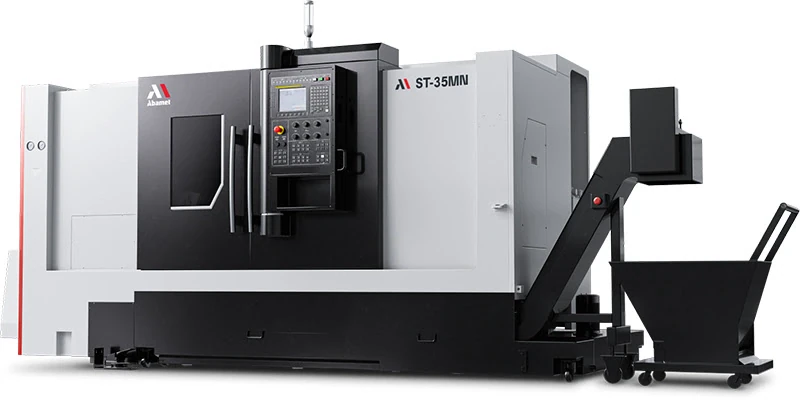 Токарный обрабатывающий центр с ЧПУ по металлу ST-35MN 
