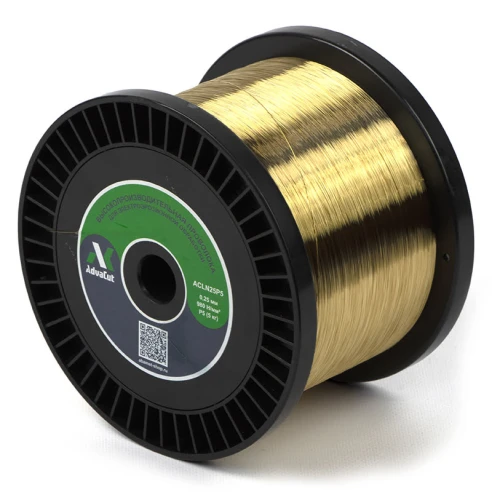 Латунная проволока AdvaCut для электроэрозии, Ø 0,25 мм, σ 1050 Н/мм2, катушка P5, 5 кг