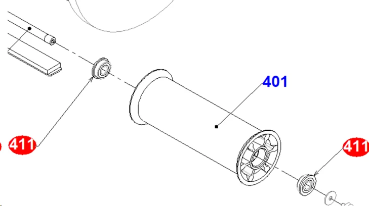 Подшипник FL698ZZ/1K 8/19. Реплика 286