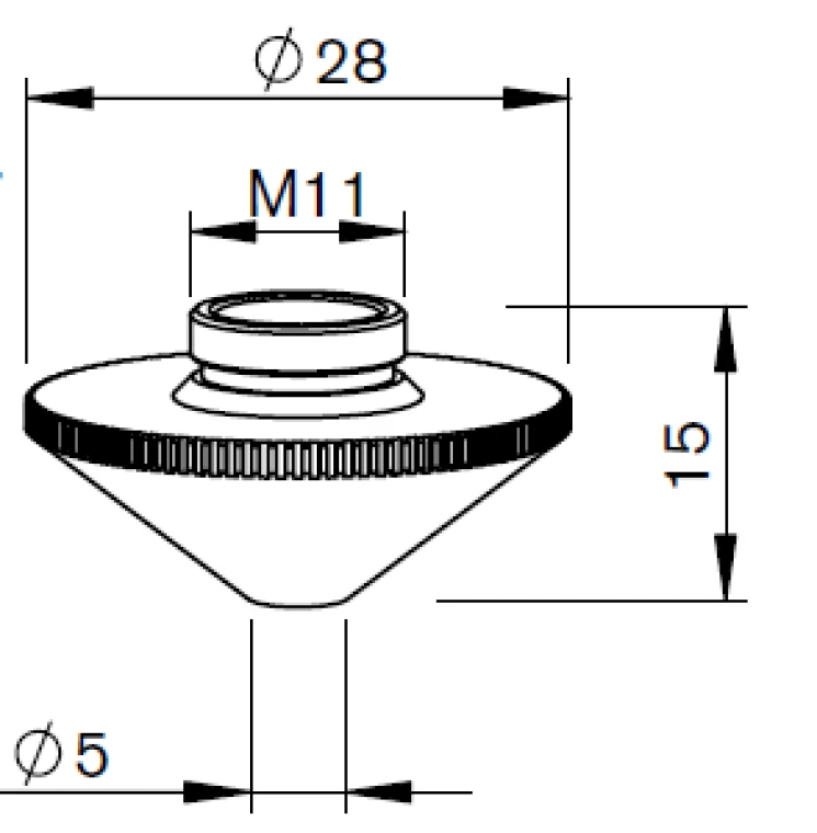 Сопло одинарное Ø2.3 HD (PT345-0003)