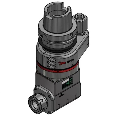 Фрезерная угловая головка ER8M, 6000 об/мин, H=75, HSK63A (DIN-69893)