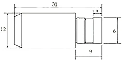 Керамическая направляющая для электрода диаметром 3,4 мм