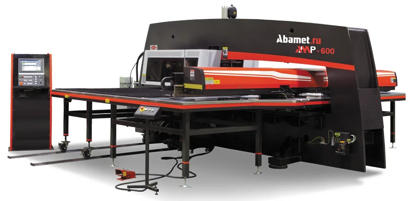 Гидравлический координатно-пробивной пресс с ЧПУ AMP-600
