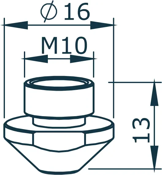 Сопло одинарное Ø1.0 CP (Amada 62094006) -10 шт.