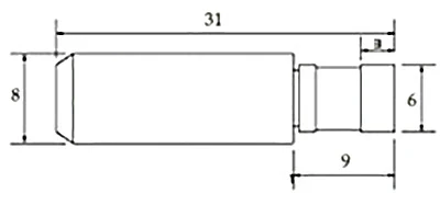 Керамическая направляющая для электрода диаметром 0,7 мм