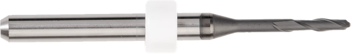 Фреза концевая твердосплавная BTZ01-BNFN2-006-006-030-XN, сферическая, обниженная шейка, ØD 0,6 мм