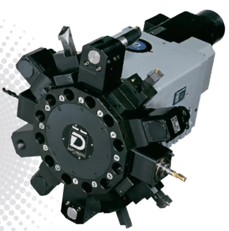 Револьверная головка Duplomatic D1-12-360-40/30-A1L1 крепление резцедержателей DIN 69880-VDI 40, привод вращения инструмента DIN 5480-W20x0.8x30x24