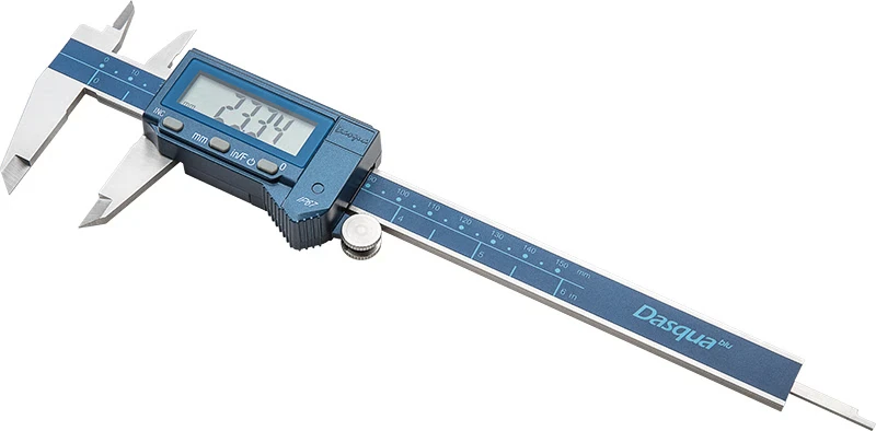 Штангенциркуль цифровой IP67 с большим дисплеем; 0-300мм/0-12"; 0,01мм/0,0005"