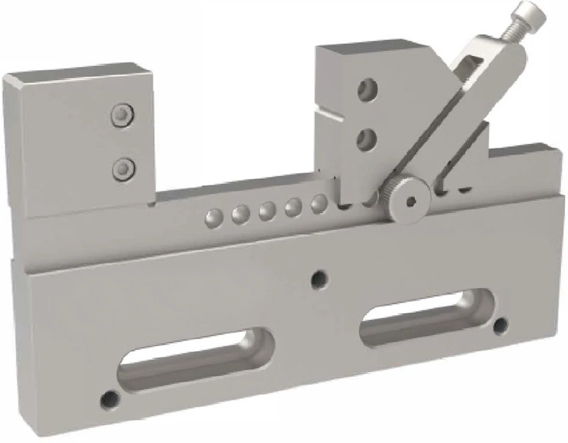 Регулируемые тиски с прижимом, раскрытие 110 мм