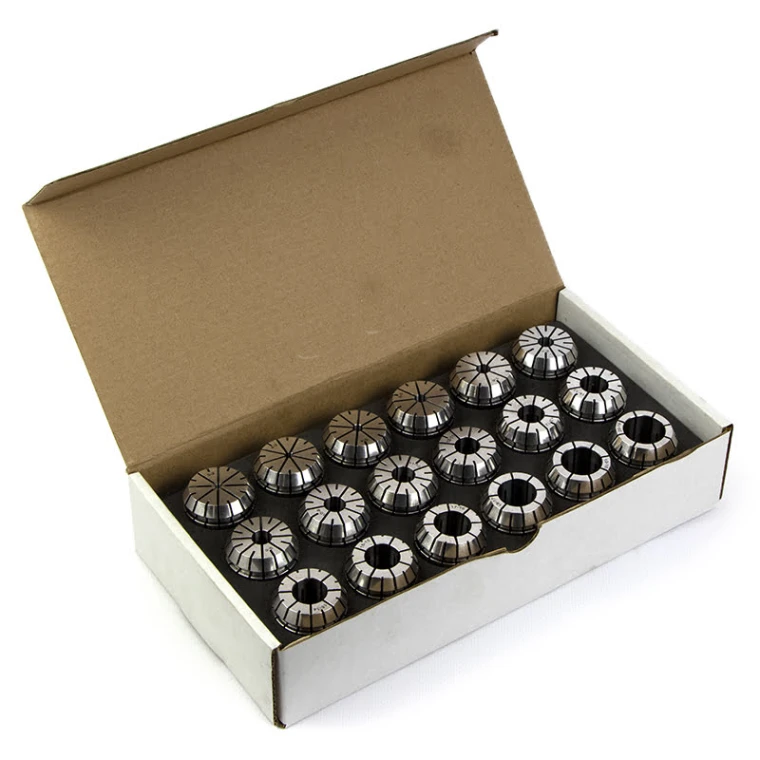 Комплект цанг ER32, ø3-20 мм (18 шт.), макс. биение 0,01 мм