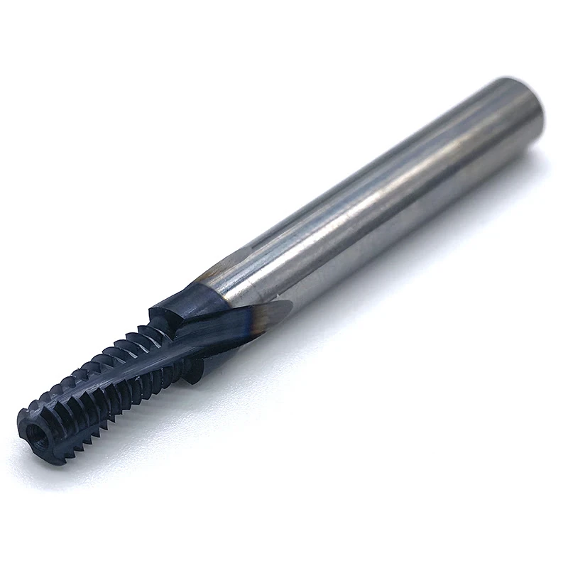 Резьбофреза твердосплавная дюймовая 24-UN AdvaCut, с каналом СОЖ, покрытие TiCN